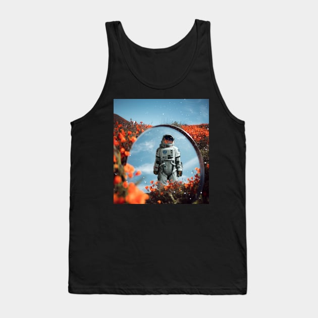 ASTRONAUT Tank Top by sherifarts